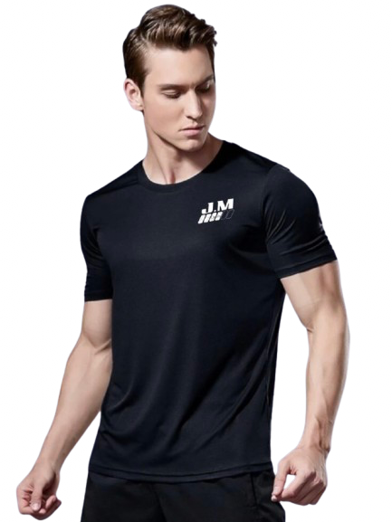 J.M ACTIVECORE. Black Tee